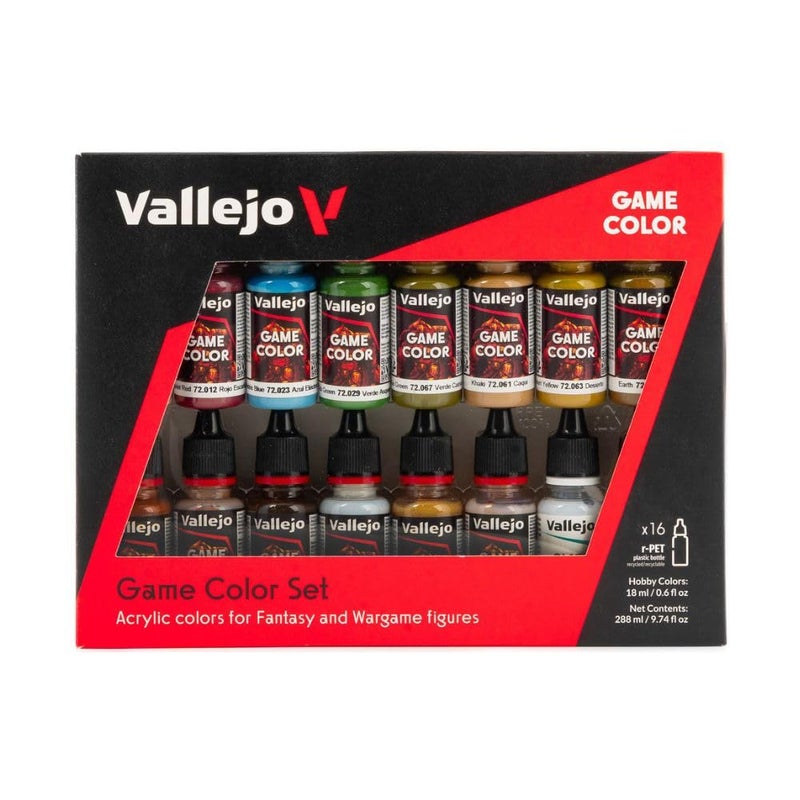 Vallejo - Game Color Specialist Set | Expert Set for Fantasy and Wargame Figures | 16 Bottles x 18 ml (0.60 fl.oz.) - Image 1